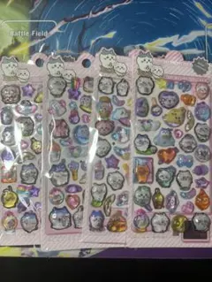 B最安値　ちいかわ　ボンボンドロップシール　４枚セット