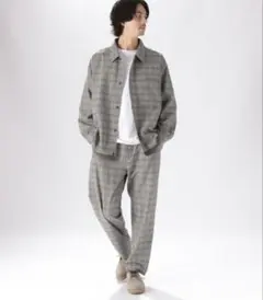 ニコアンド メンズ　Lサイズ　セットアップ