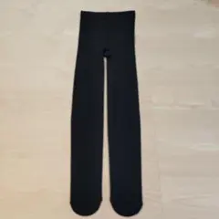 裏起毛ブラックキッズタイツ 135