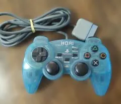 HORI プレイステーション用コントローラー クリアブルー
