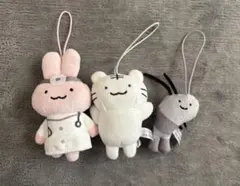 ホワイトタイガーとブラックタイガーぬいぐるみ