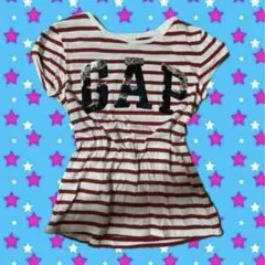 GAP KIDS XL 半袖Tシャツ 赤白ストライプ　ギャル　y2k 00s