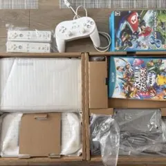 Wii U本体と付属品セットとソフト5本