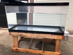 引取限定】井上産業（テクノ販売）FRP水槽 600M（水量 630L 中古