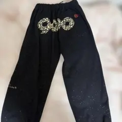 9090 グリッタースウェットパンツ ヒョウ柄 新品未使用品