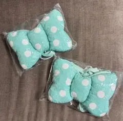 【ショルダーバッグ】ディズニー　ミニー　リボン　スパンコール　2点セット