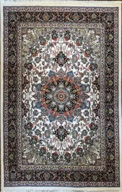 イランシルクラグ/ギンカンラグ/サイズ:50x70cm ….ty2。 - メルカリ