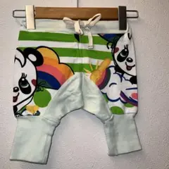 美品グラグラパンダサルエルスエットパンツ80