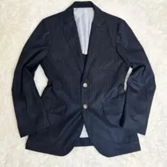 NEW YORKER BLUE テーラードジャケット デニム M ブルー