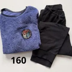 ユニクロ　UNIQLO ポケモン フリースパジャマ サイズ…160