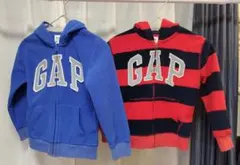 【GAP】 フリースパーカー 2点セット