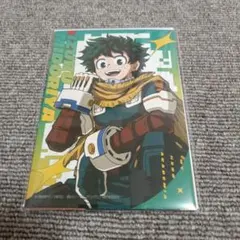 僕のヒーローアカデミア 原画展 入場特典 コレクションカード 緑谷出久