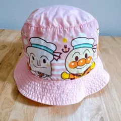 アンパンマン帽子❣️ベビー帽子 ピンク　50 ドキンちゃん