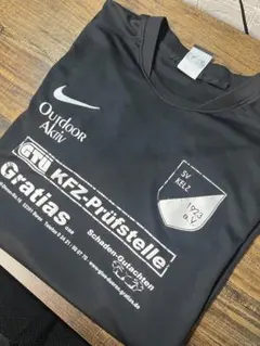 【レア】Nike DRI-FIT Tシャツ Lサイズ ゲームシャツ　企業ロゴ