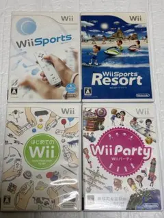 ⭐️24時間以内発送⭐️ Wiiソフトまとめ売り　4本セット　スポーツ