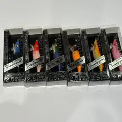スクイッドマニア【SALE】ワイルドチェイス2.5号ゴーストフォール6本セット