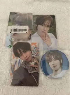 TWS ギョンミン　缶バッジ、トレカセット