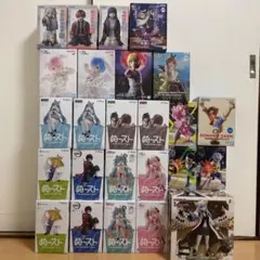 最新フィギュアまとめ売り25体　ナルト　サスケ　五条悟　夏油傑 最新フィギュアまとめ売り25体 ナルト サスケ レム ラム 五条悟 夏油傑
