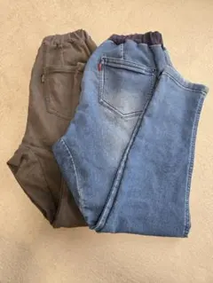 140センチ ロングパンツ 2点セット