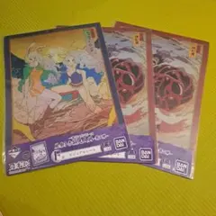 ワンピース 一番くじ ビジュアルシート