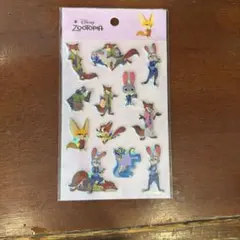 ズートピア キラキラシール ステッカー Disney