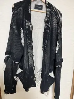 新品【GRANCY】 グランシー ディストラクションデザインビッグカーディガン GRANCY（グランシー）の「【GRANCY】DestructionDesign