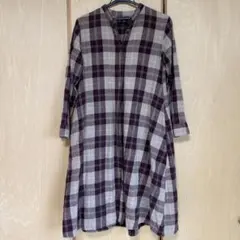 パープル チュニック