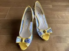 DIANA ダイアナ オープントゥ メッシュヒール 24.5cmのサムネイル