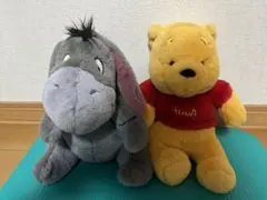 イーヨーとプーさんのぬいぐるみセット