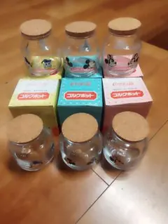 コカ・コーラ ディズニー コルクポット 3種6個セットのサムネイル