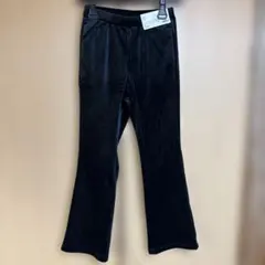 ヌクヌクニットコールフレアパンツ