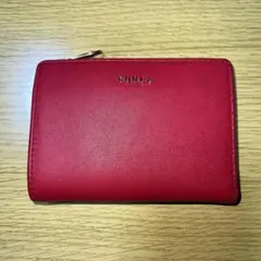 ＊最終値下げ＊　FURLA 二つ折り財布 レッドのサムネイル