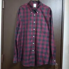 ブルックスブラザーズ チェック柄 長袖シャツ XL