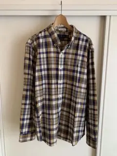 ポロラルフローレンシャツPOLORALPHLAUREN長袖チェック　XXL