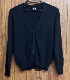 W&B ウェルビー カーディガン 150cm ネイビー 紺色 男女兼用 制服