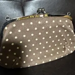 あやの小路　横長親子がま口財布