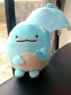 すみっコぐらし とかげ ぬいぐるみ 傘付きマスコットチャーム新品未使用