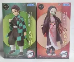 鬼滅の刃 SPM 竈門炭治郎 竈門禰豆子 フィギュア 2体セット 兄妹の絆