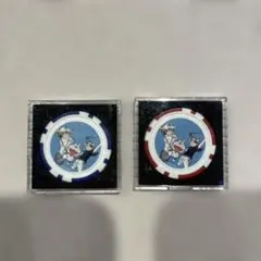 【激レア】ゴルフマーカー 石川遼 × 渋野日向子 ドラえもんマッチ限定配布品