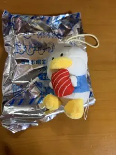 あひるのペックル ぬいぐるみマスコット ストラップ付き スシローコラボ
