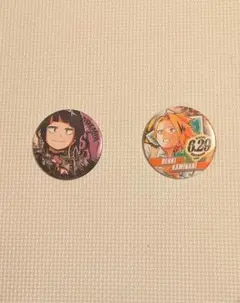 僕のヒーローアカデミア 耳郎響香 缶バッジ 上鳴電気 誕生日缶バッジ セット売り