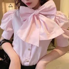 Treat ürself リボンタイブラウスのサムネイル