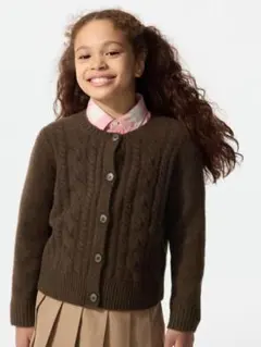 ユニクロ　キッズ　カーディガン