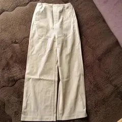 コーデュロイパンツ ベージュ カジュアルパンツ