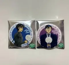 名探偵コナン 佐藤美和子 高木渉 トムス 花束 缶バッジ 佐藤刑事 高木刑事