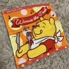 ぷーさん　ディズニー　タオルハンカチ