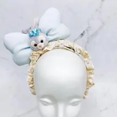 ◆上海ディズニー◆ステラルー ぬいぐるみ付きカチューシャ リボン