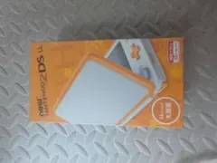 訳ありNewニンテンドー2DS LL ホワイト×オレンジ 充電器・カバー付