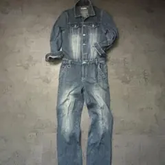 タグ付き未使用 HOSU （ホス） Denim Jumpsuit デニム つなぎ HOSU ホス ORIGINAL DENIM JUMPSUIT - メルカリ
