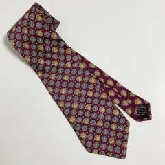 GIANNI VERSACE ヴェルサーチ メドゥーサ ネクタイ レッド系 美品